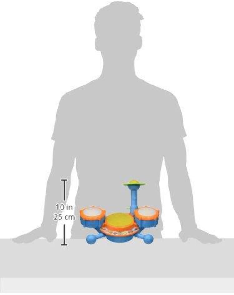 KidiBeats Kids Drum Set - Orange