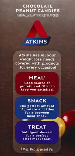 20-Count Chocolate Peanut Candies, Dessert Favorite, 0g Sugar