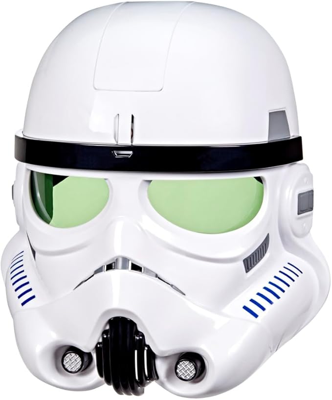 Star Wars Stormtrooper Electronic Mask – Light-Up Phrases & Sound Effects (Ages 5+)