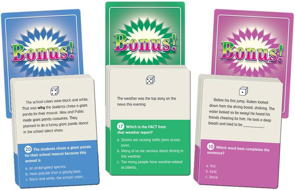 Comprehension Board Game Trio: Learning Activities, Homeschool Supplies