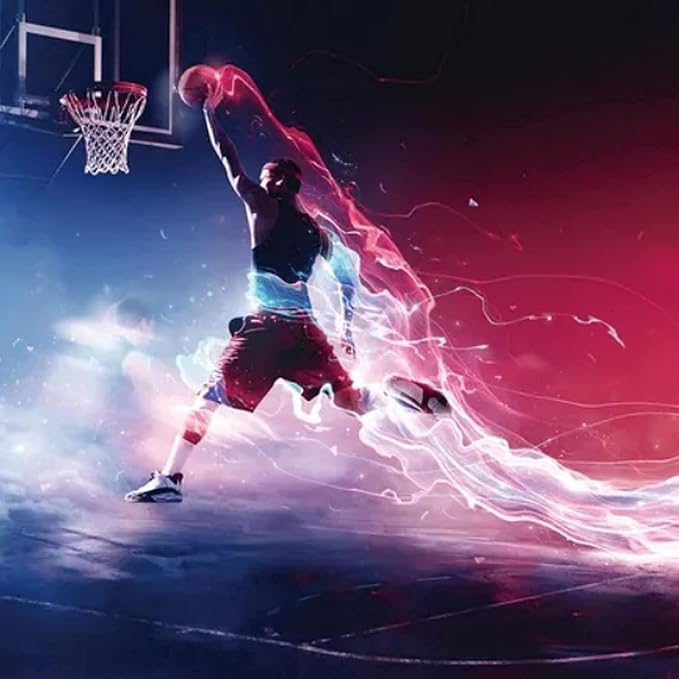 Basketball Compression Socks – Cushioned Athletic Sport Socks with 3D Ankle Protection, Size 7–12, 3 Pairs