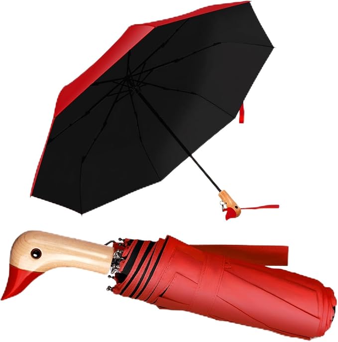 12-Inch Cute Duck Umbrella with Adorable Handle