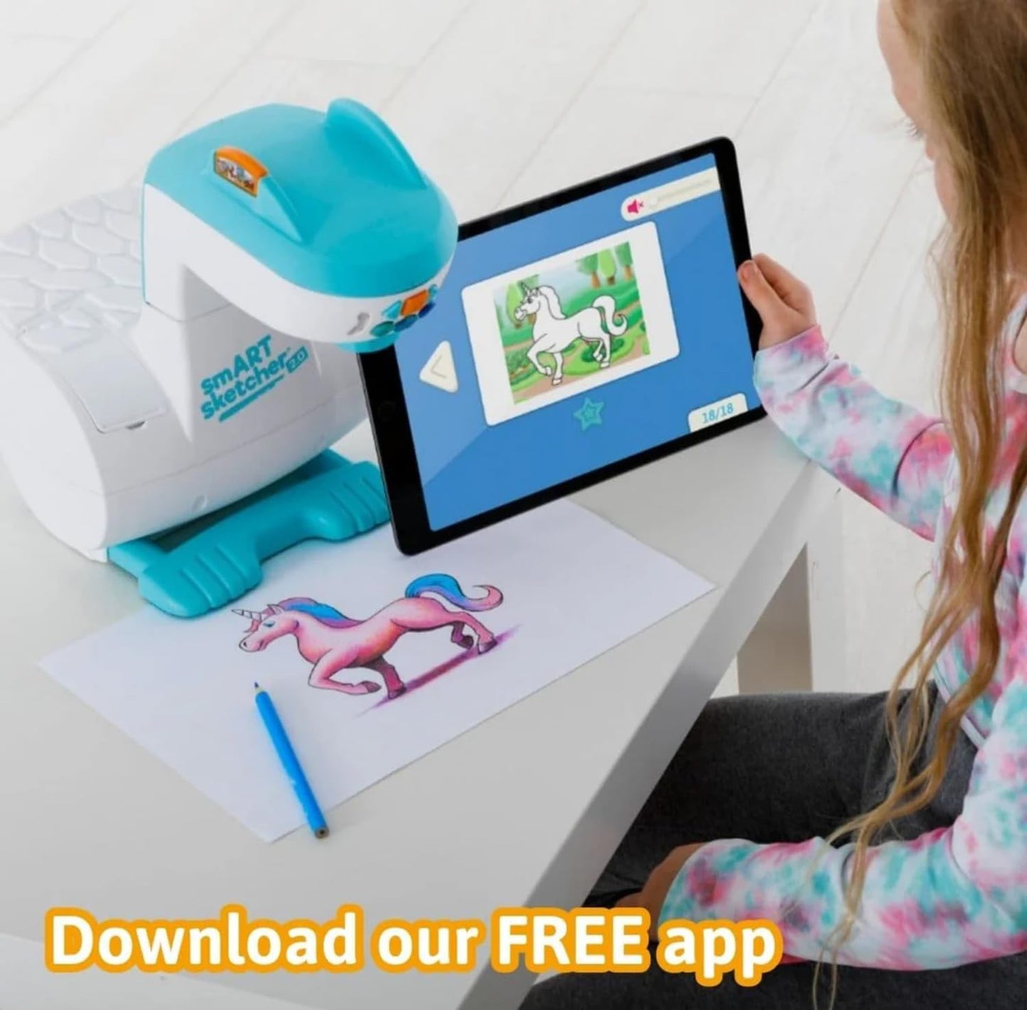 Toys Smart Sketcher 2.0 Drawing Projector for Kids