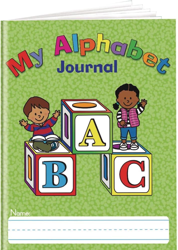 My Alphabet Journals Set of 12, Soft Cover
