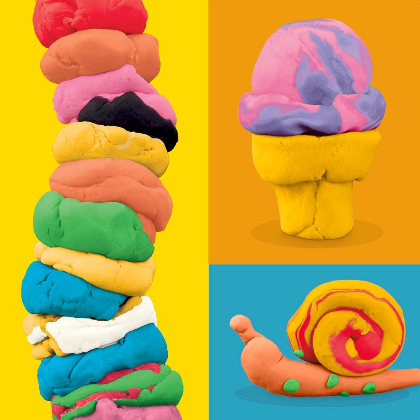 48-Pack Play-Doh: 6 Sets of 8 Colors, Perfect for Back to School and Classroom Gifts
