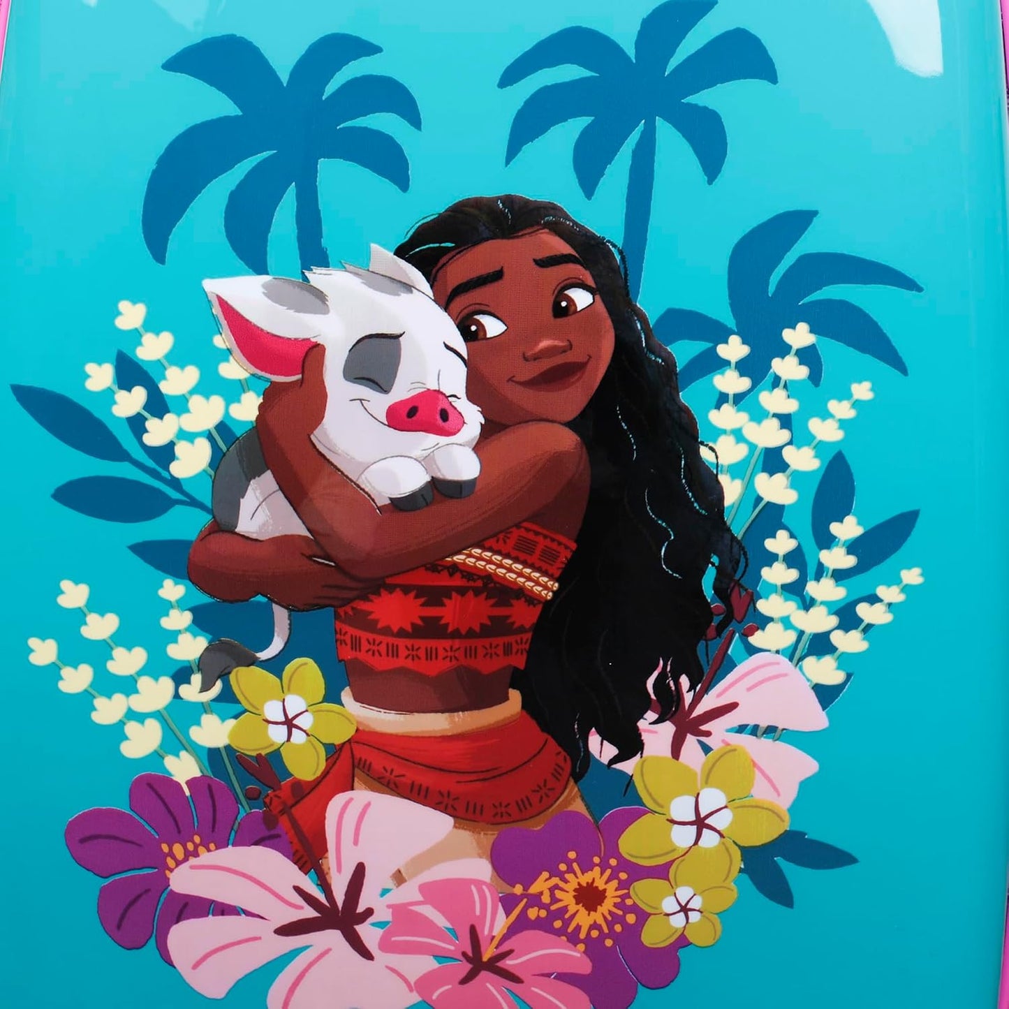 Moana Kids Hardside Luggage โ 16.5" Rolling Travel Suitcase with Character Design