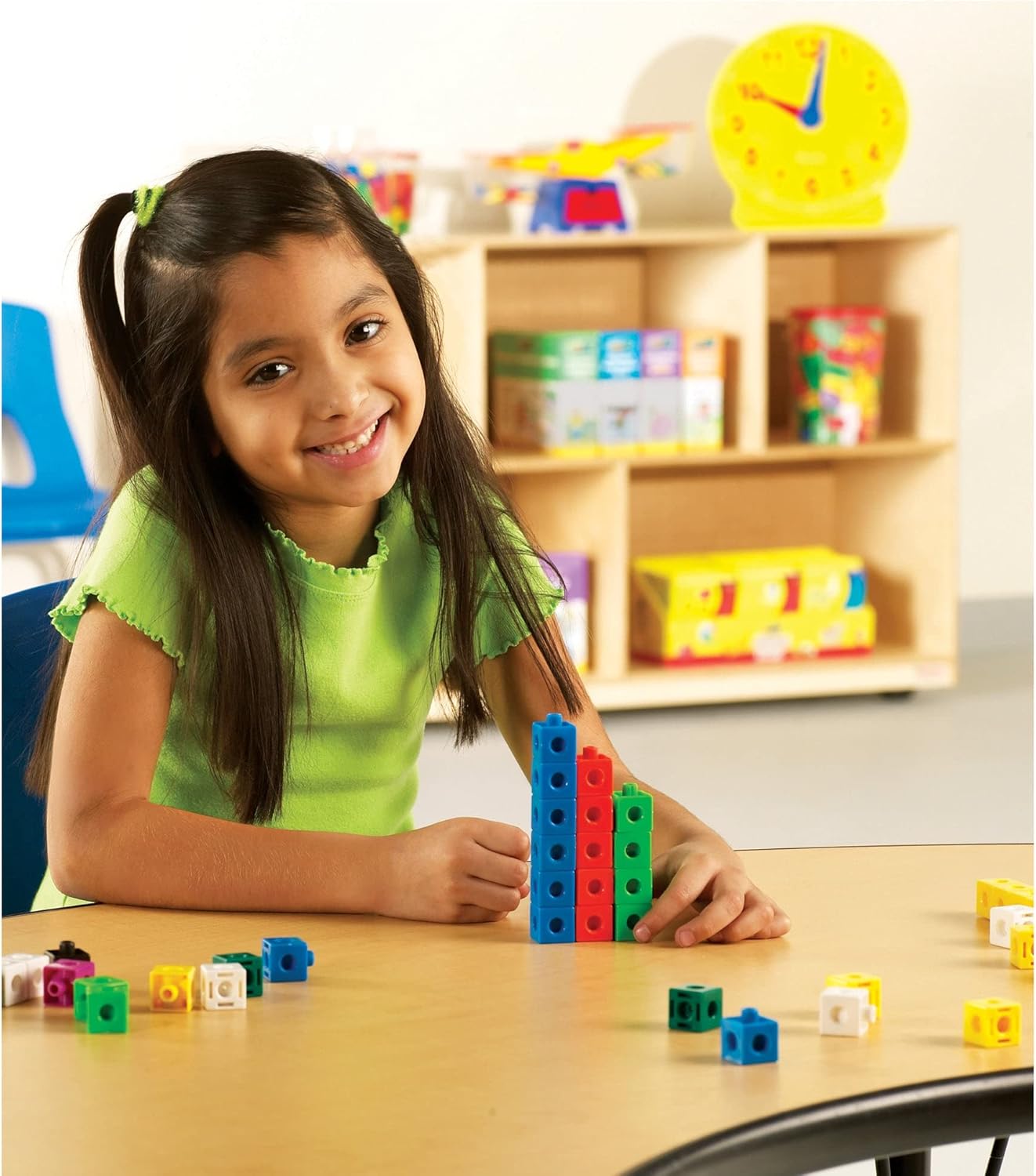 500 Snap Cubes: Educational Counting Toy for Ages 5+
