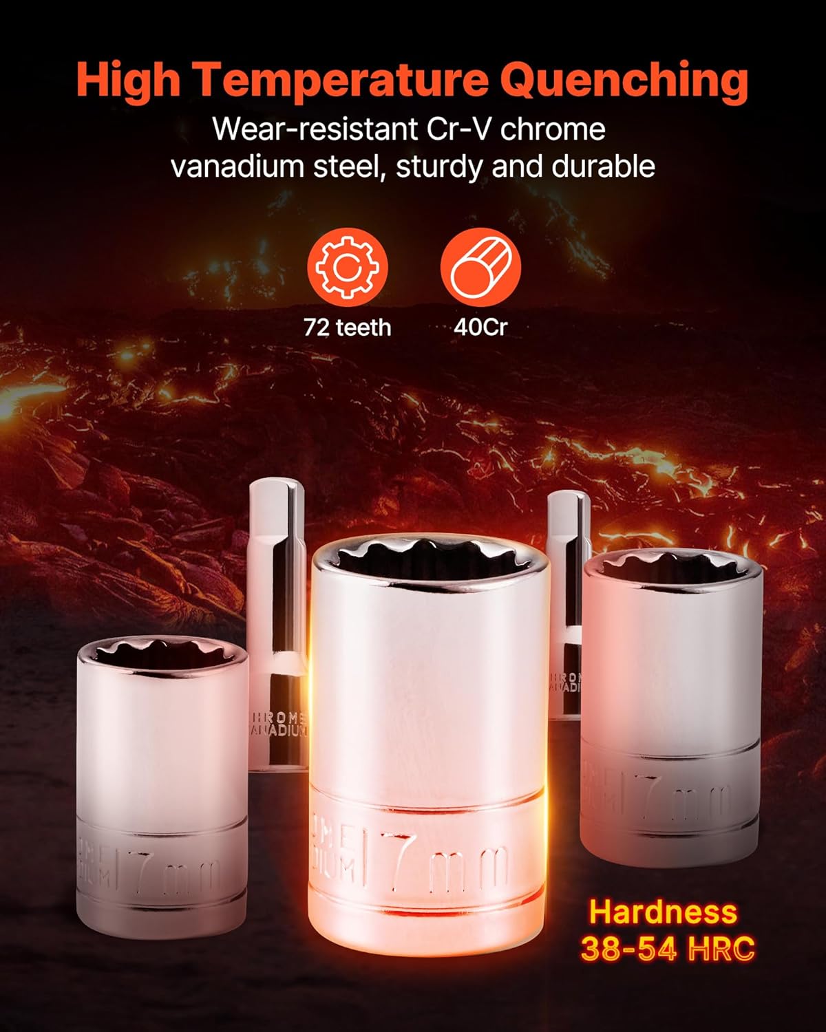 450-Piece Mechanics Tool Set & Socket Set, SAE & Metric, 1/4", 3/8", & 1/2" Drive