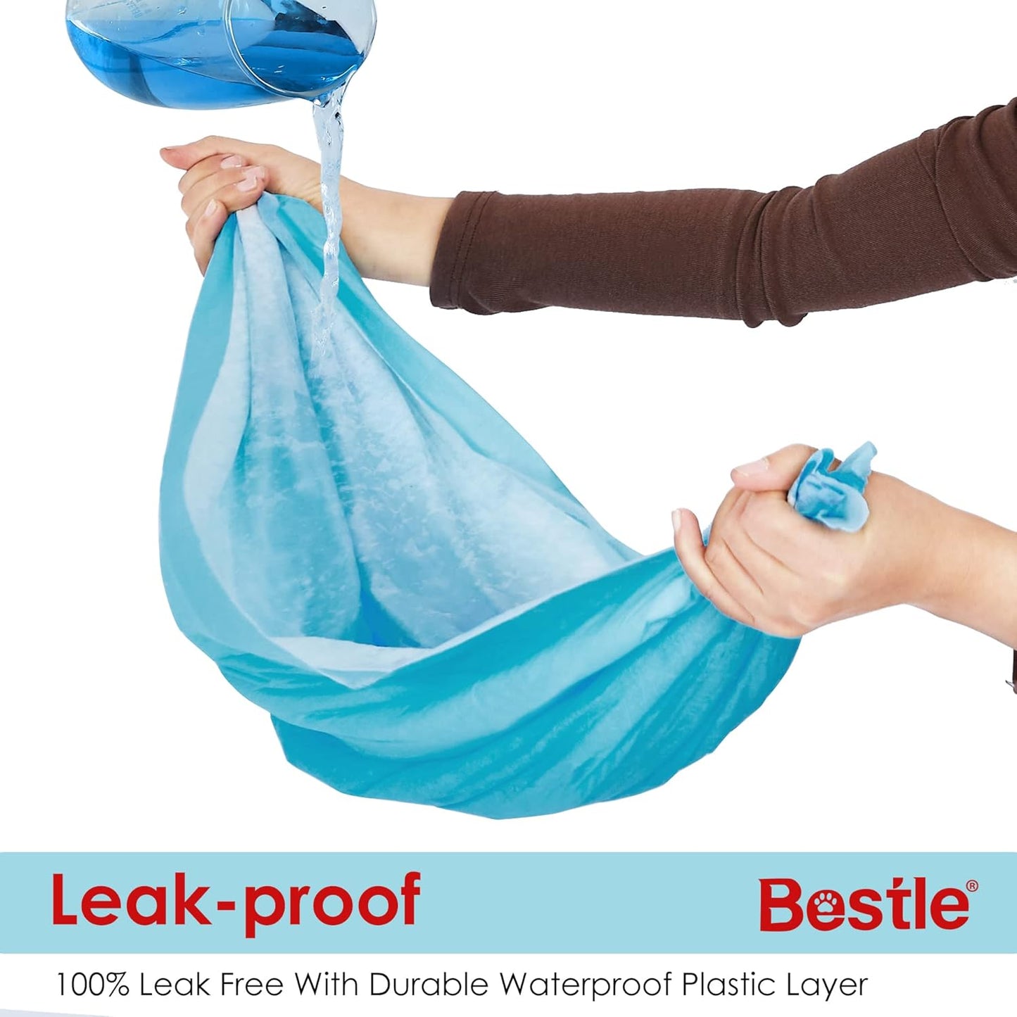 Pet Training Pads ā 22" x 22" Super Absorbent & Leak-Proof Puppy Pee Pads (100 Count)