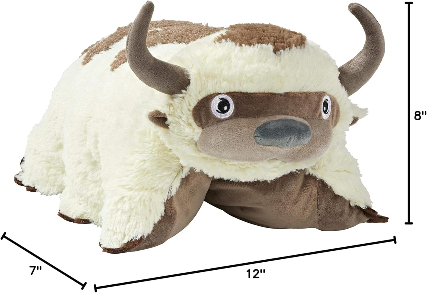 16” Appa Plush – Official Nickelodeon Avatar: The Last Airbender Stuffed Animal (White)