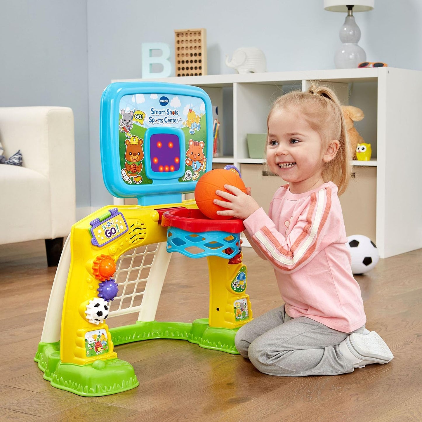 Two Sports in One, Basketball and Soccer for Ages 12-36 Months