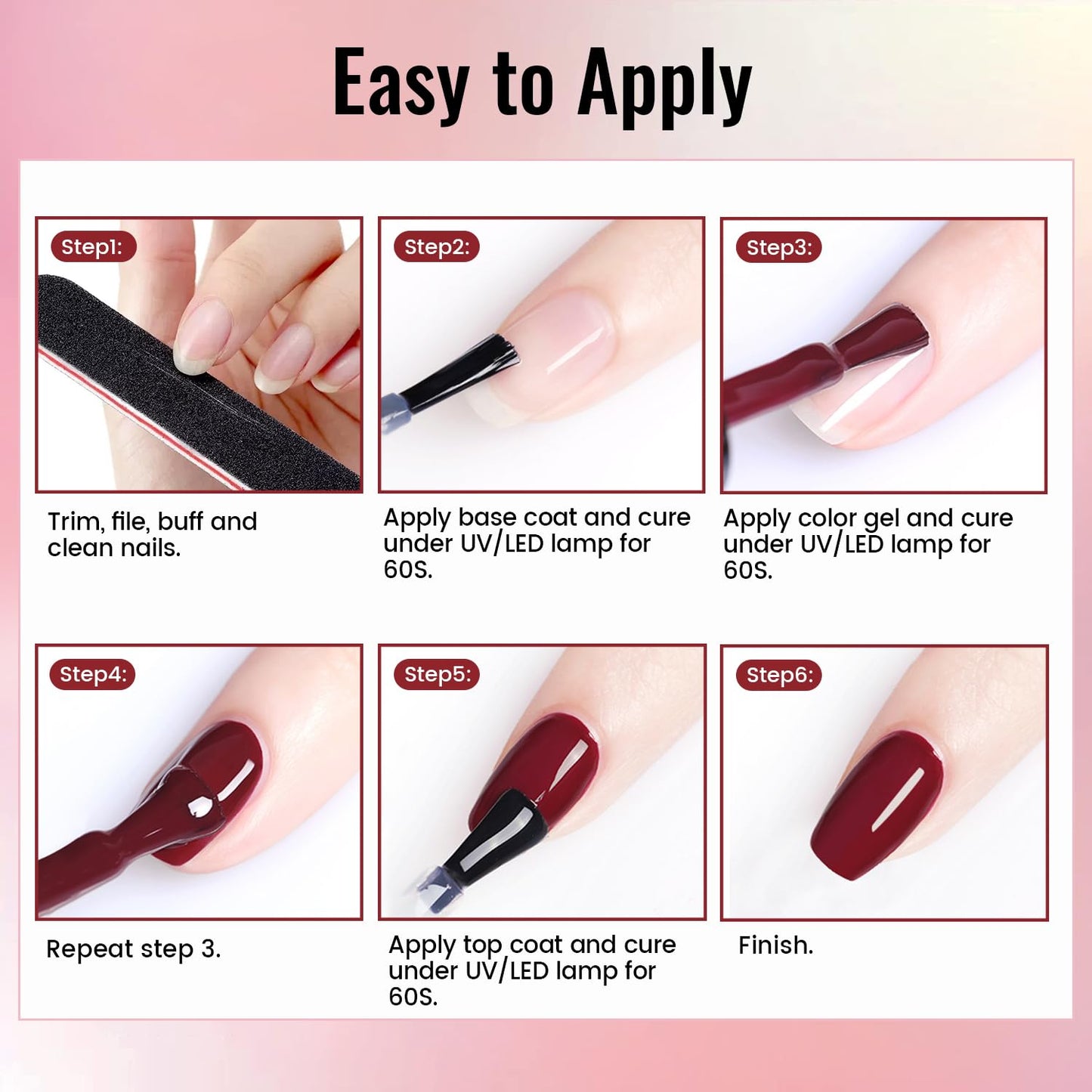 32 Colors Gel Polish Nail Kit Gifts for Women