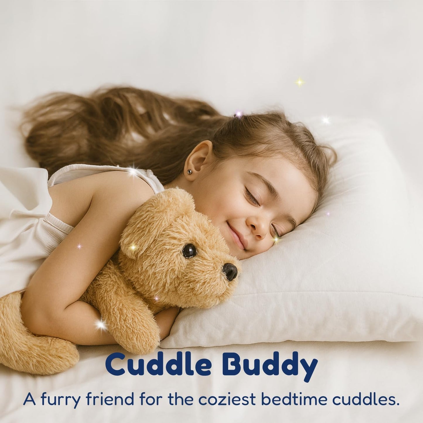 Adopt Me Labradoodle Plush Toy – Stuffed Animal with 4 Surprise Puppies for Kids 3+