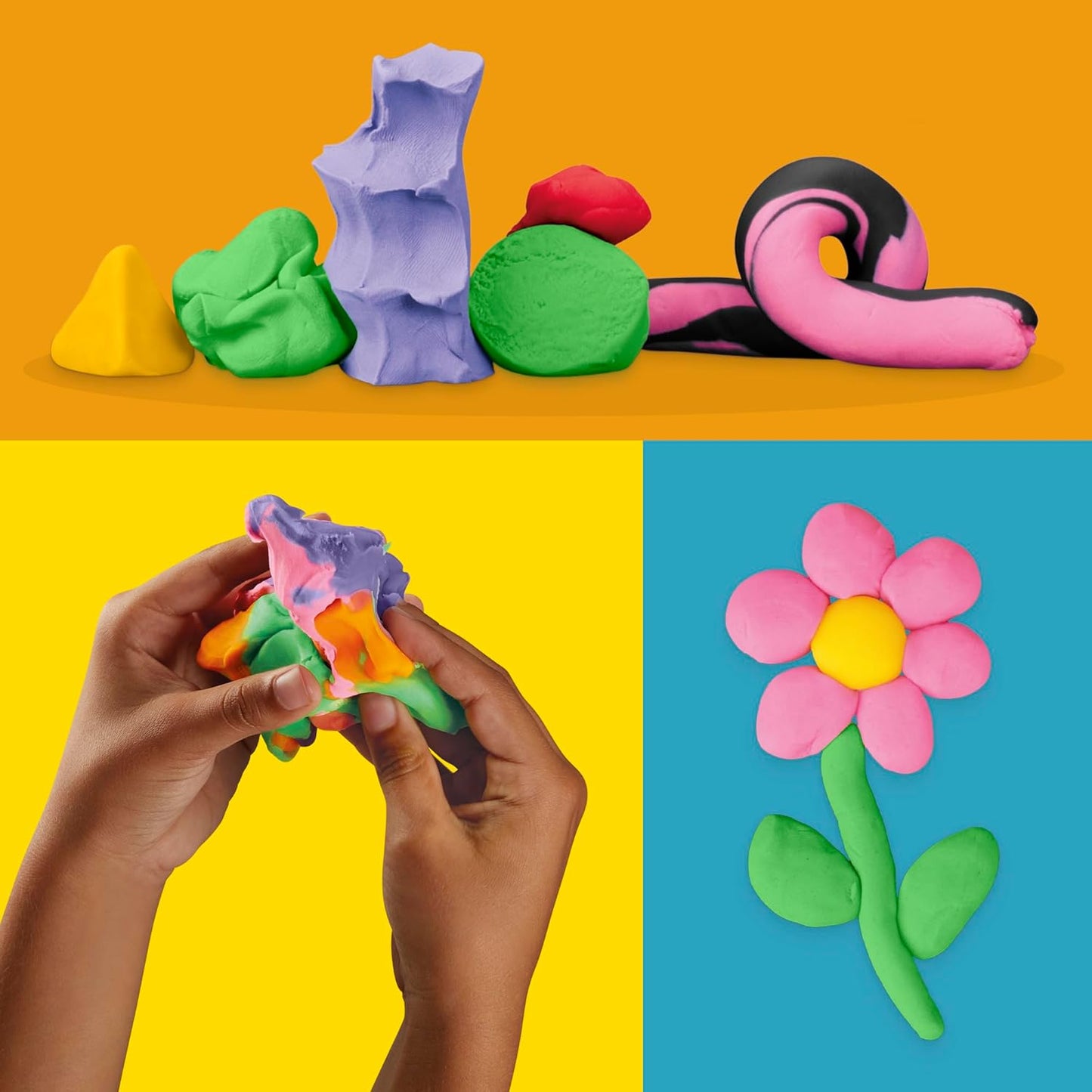 48-Pack Play-Doh: 6 Sets of 8 Colors, Perfect for Back to School and Classroom Gifts