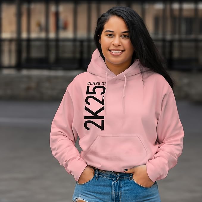 Graduation Long Sleeve Hoodie Sweatshirt Class of 2K25