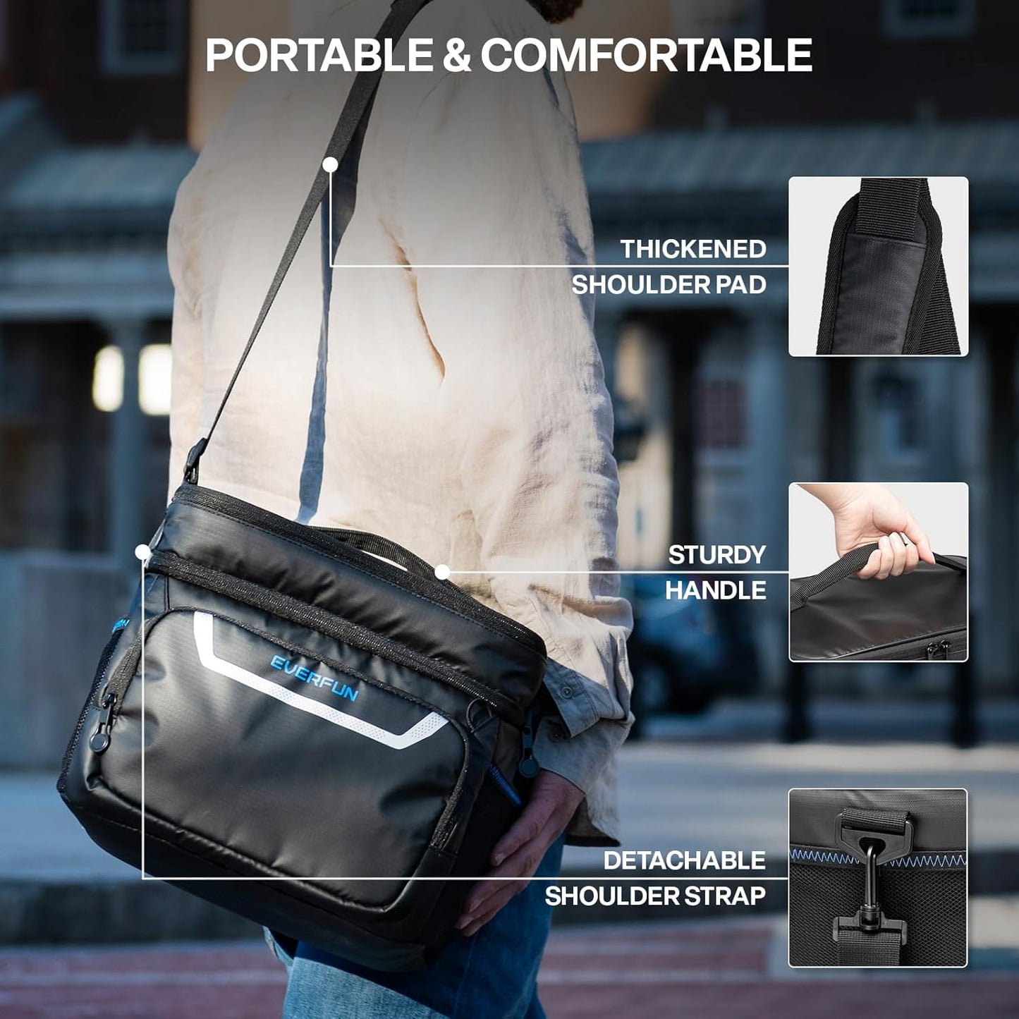 Mini Leak-Proof Soft Cooler Lunch Box – Insulated, Collapsible, Holds 24 Cans
