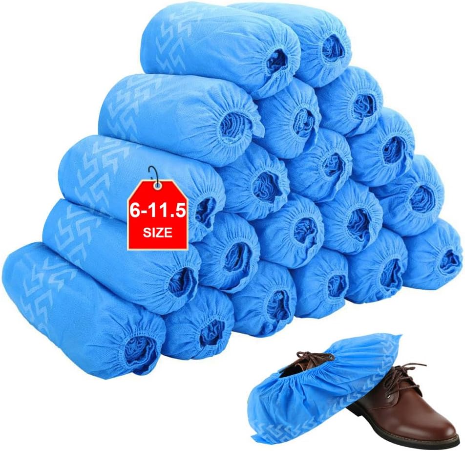 Disposable Shoe Covers, Non-Slip, Durable, Indoor Protect Your Home, Floors and Shoes