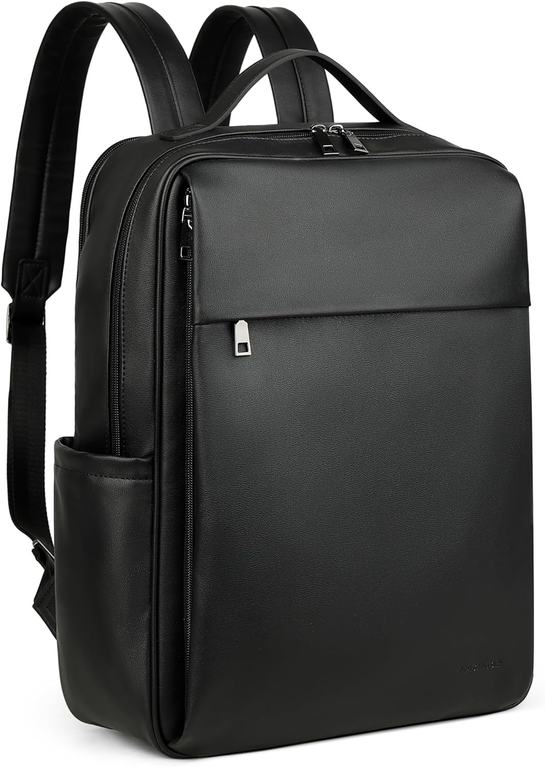 15.6 inch PU Leather Laptop Backpack Purse for Women