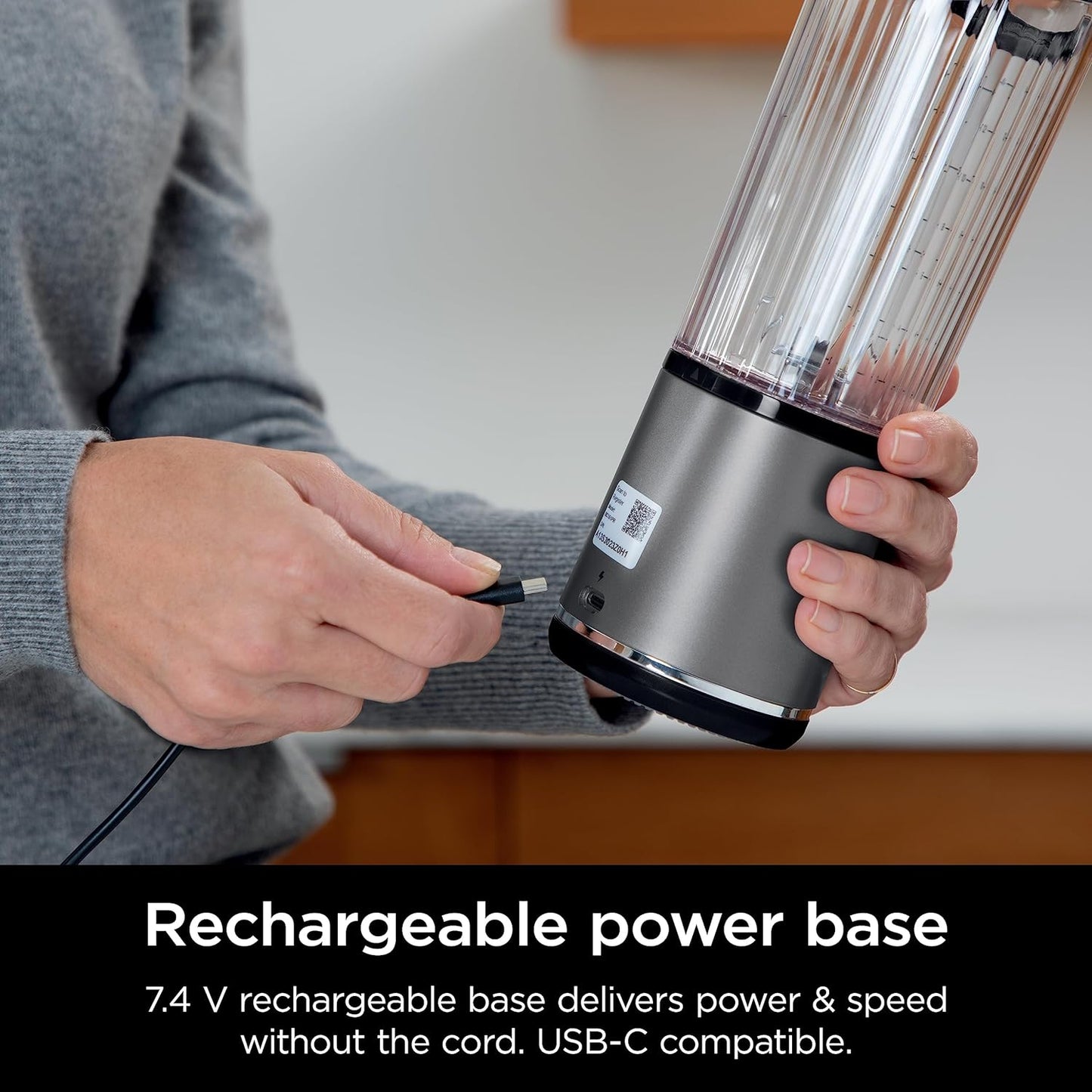 18oz. Blast Portable Blender, USB-C Rechargeable BPA-Free
