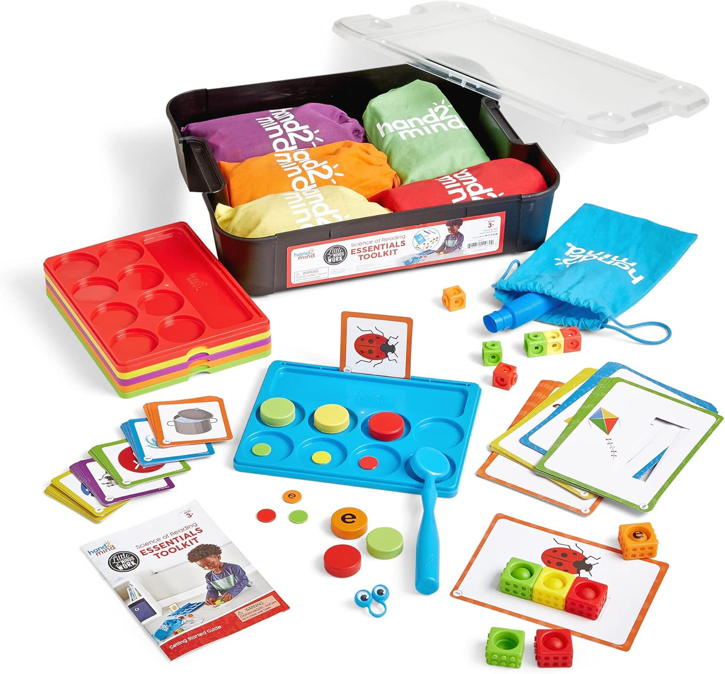 Reading Essentials Toolkit: Decodable Manipulatives & Phonemic Awareness Set (6 Pieces)