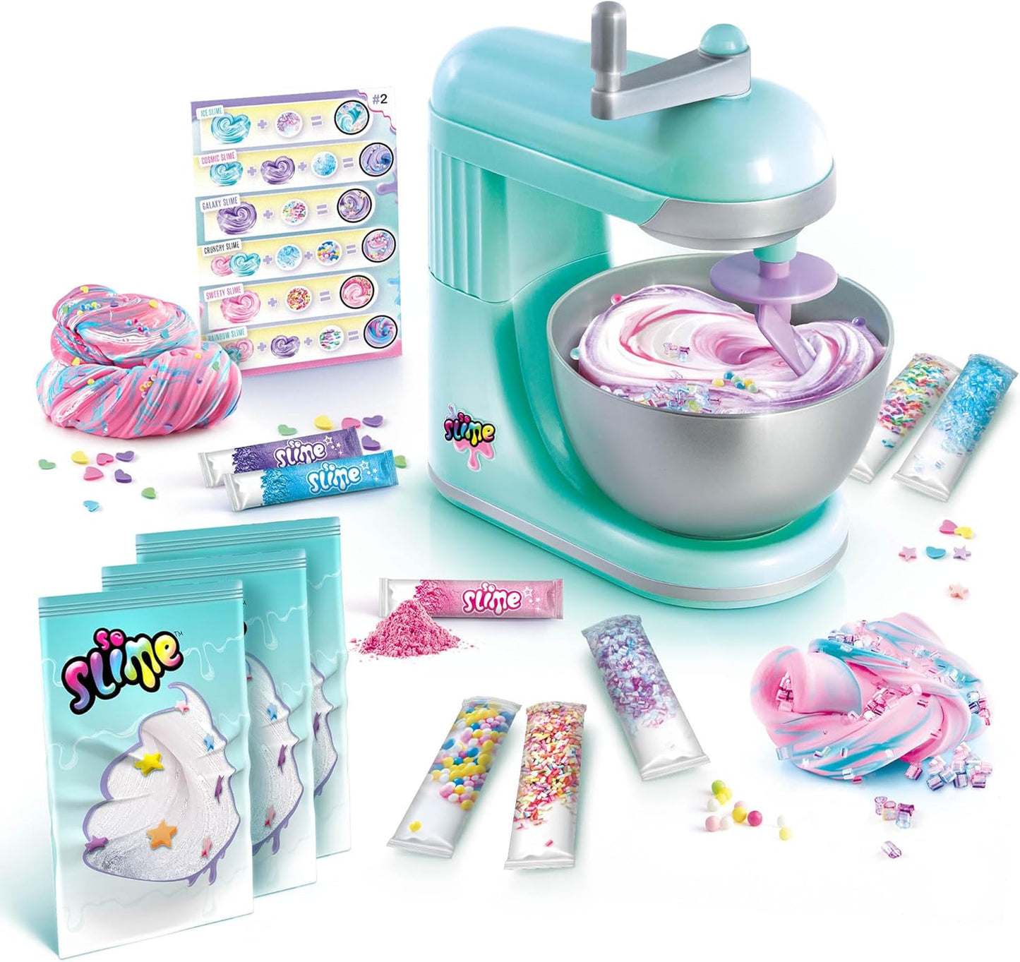 So Slime Marble Twist N Slime Mixer, Multicolored