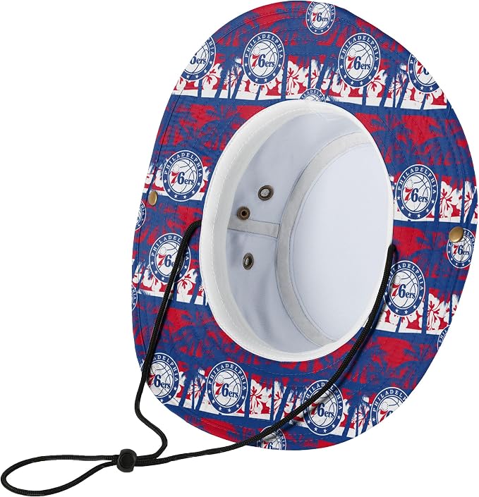 Official NBA Team Logo Boonie Hat – Unisex Outdoor Sun Protection Sports Bucket Hat