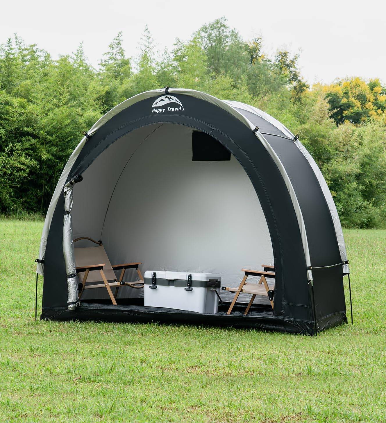 Bike Storage Shed Tent with 210D Oxford Fabric PU4000 Waterproof for 2-8 Bikes