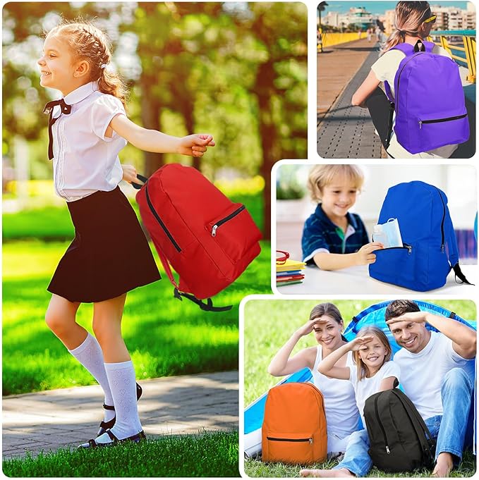 12-Pack 17" Backpacks with 144 School Supplies Kits for All Grades