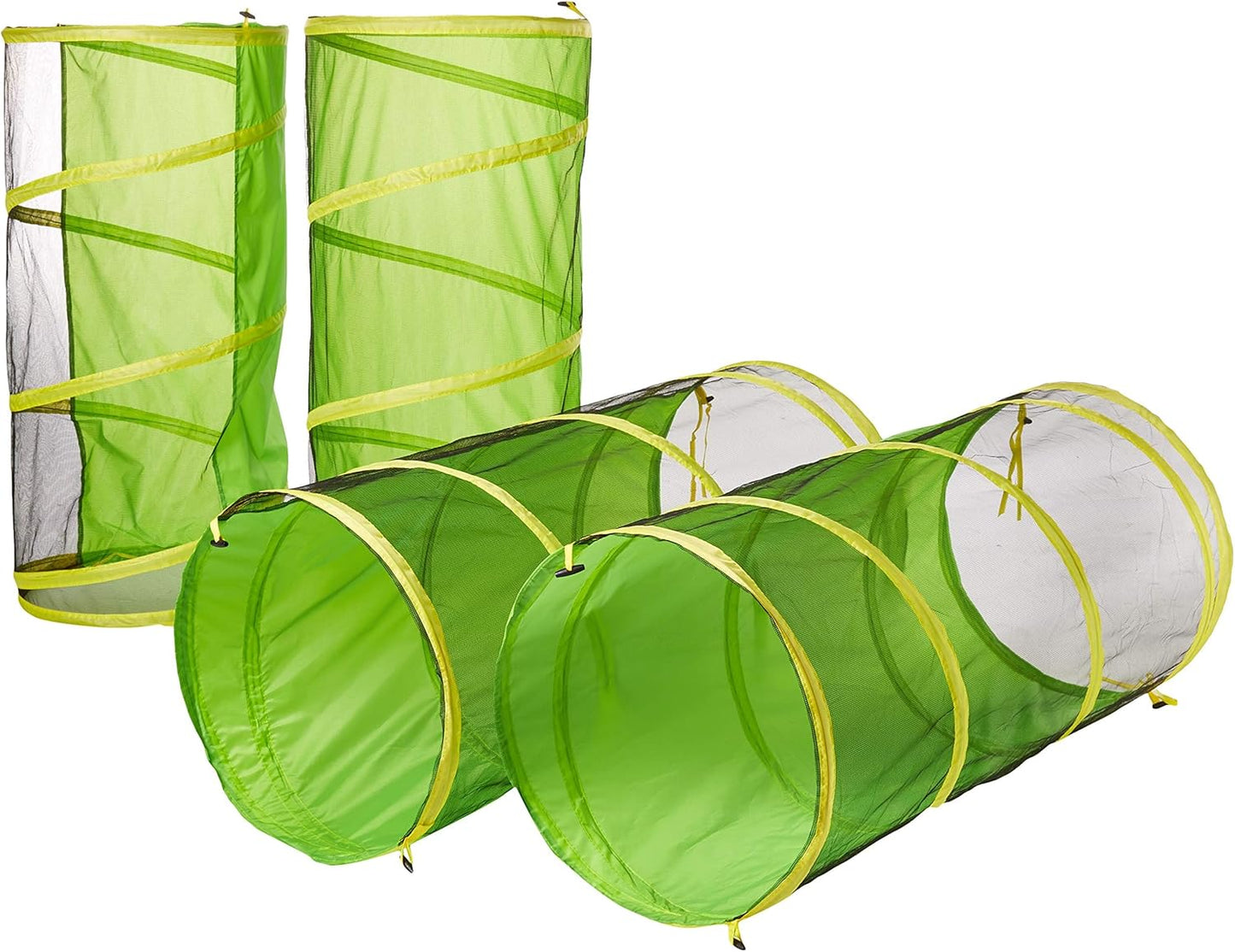8-in-1 Pop-Up Play Tent Set with 4 Tunnels for Indoor/Outdoor Use