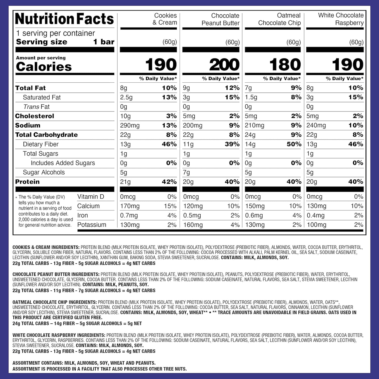 12-Count Quest Nutrition Ultimate Variety Pack Protein Bars – High Protein, Low Carb, Gluten-Free & Keto-Friendly