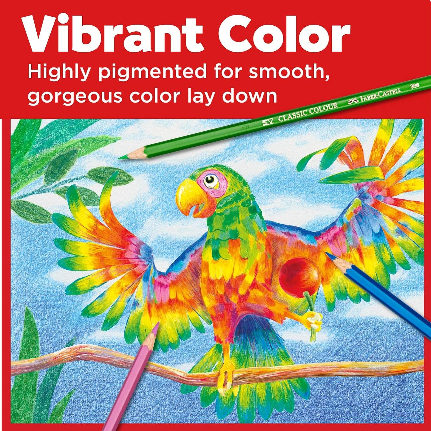 Classic Colored Pencils Set: 36 and 48 Vibrant Colors in Metal Tin