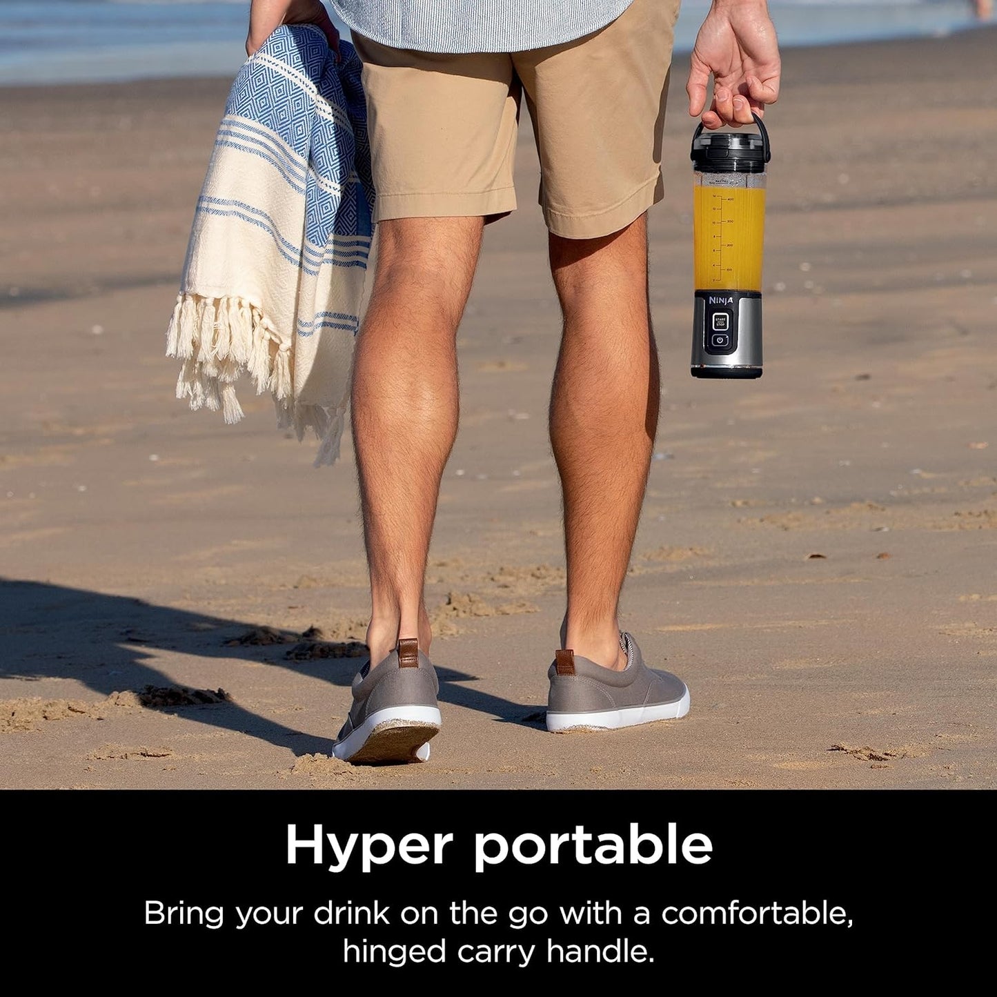18oz. Blast Portable Blender, USB-C Rechargeable BPA-Free