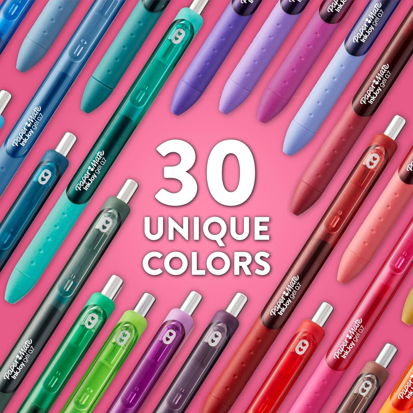 InkJoy Gel Pens, Medium Point 0.7mm, Assorted 36 Count