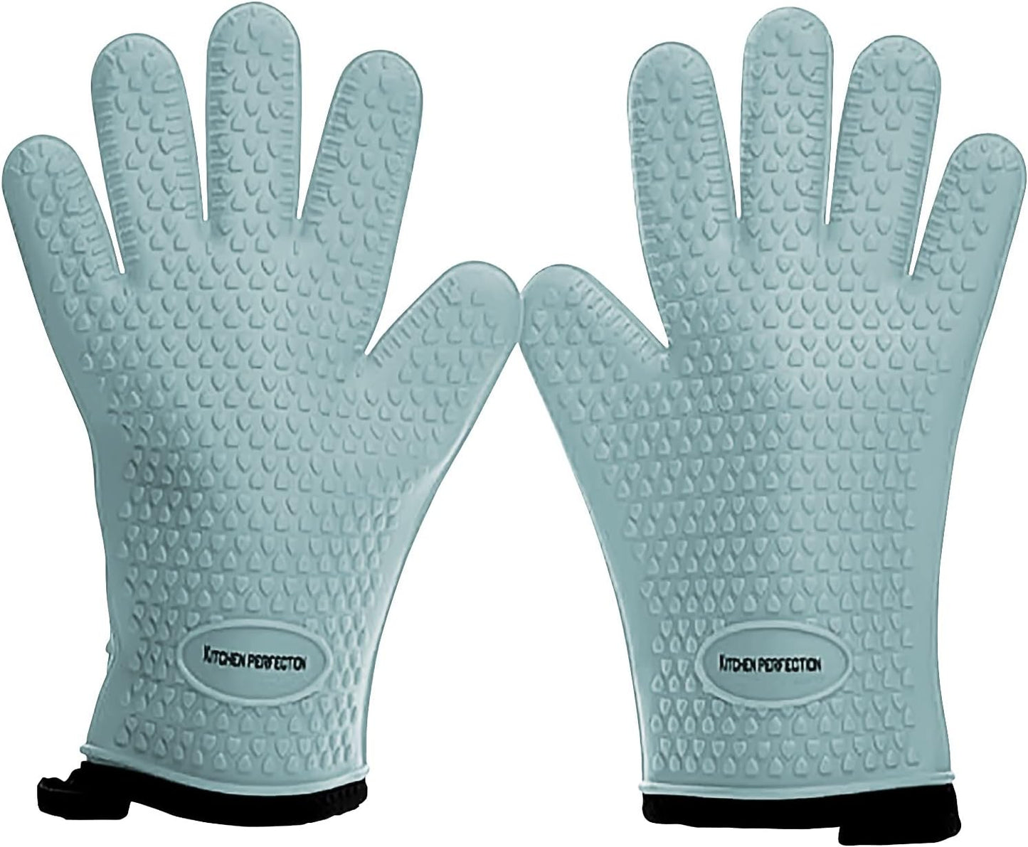 Silicone Smoker Oven Gloves - Extreme Heat Resistant Waterproof Oven Mitts