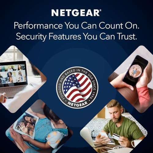 4-Stream WiFi 6 Router – AX1800 Wireless Speed (Up to 1.8 Gbps), Security Features, Covers Up to 1,500 Sq. Ft., Supports Up to 20 Devices