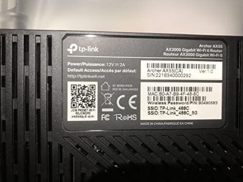 Dual-Band AX3000 Wi-Fi 6 Router, Gigabit, EasyMesh, VPN, USB 3.0, HomeShield