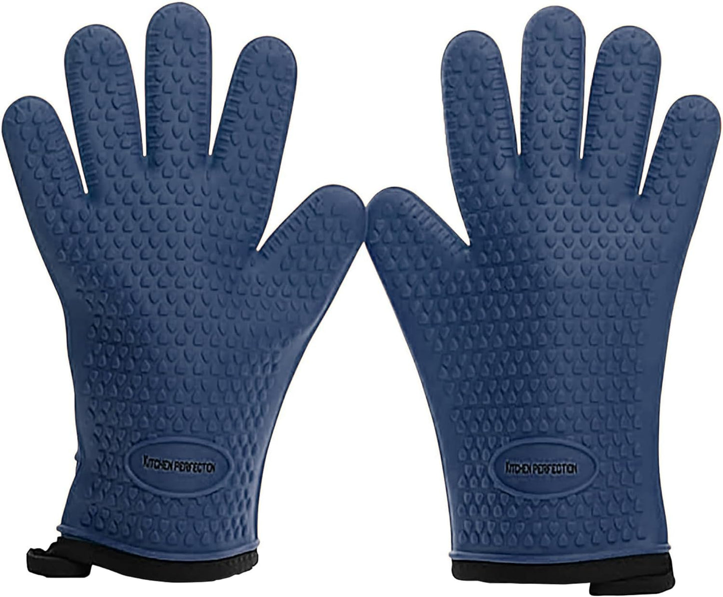 Silicone Smoker Oven Gloves - Extreme Heat Resistant Waterproof Oven Mitts