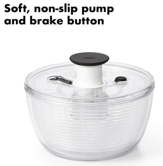 Good Grips Large Salad Spinner – 6.22 Qt Capacity