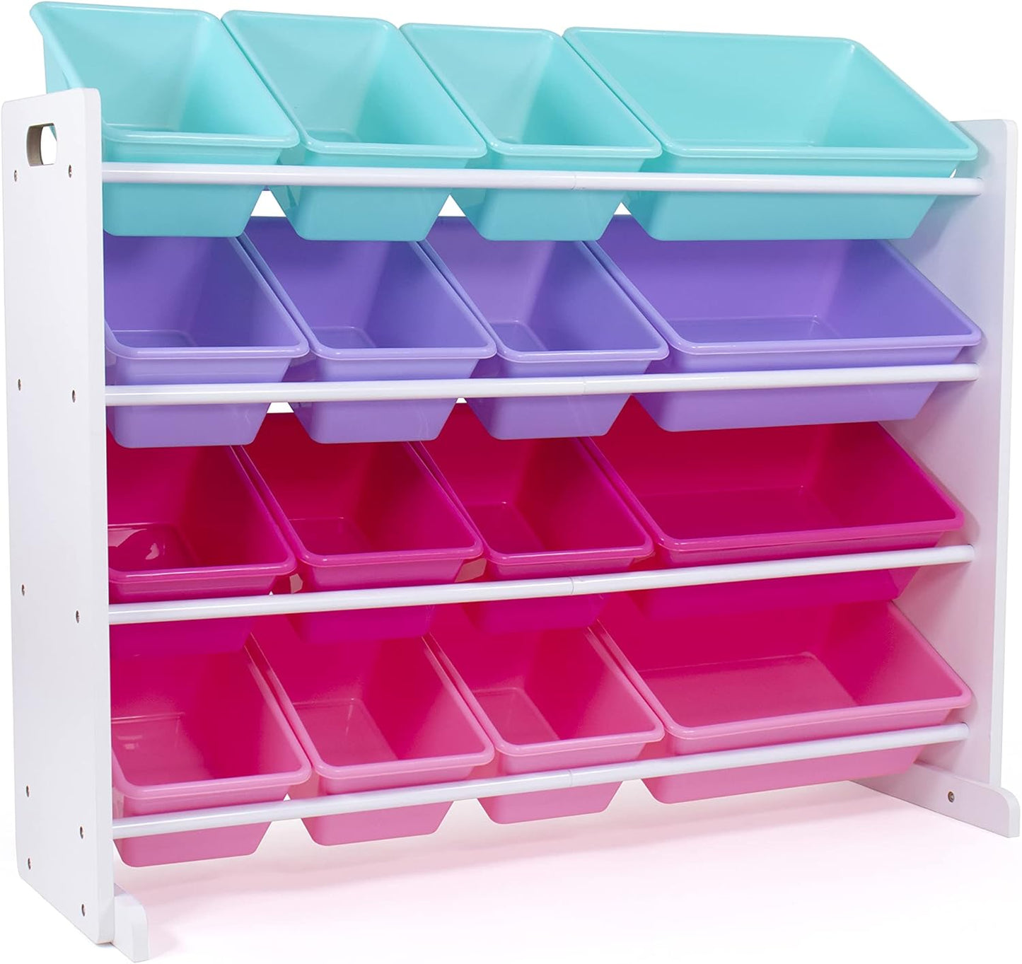 Large Toy Storage Organizer with 16 Removable Bins