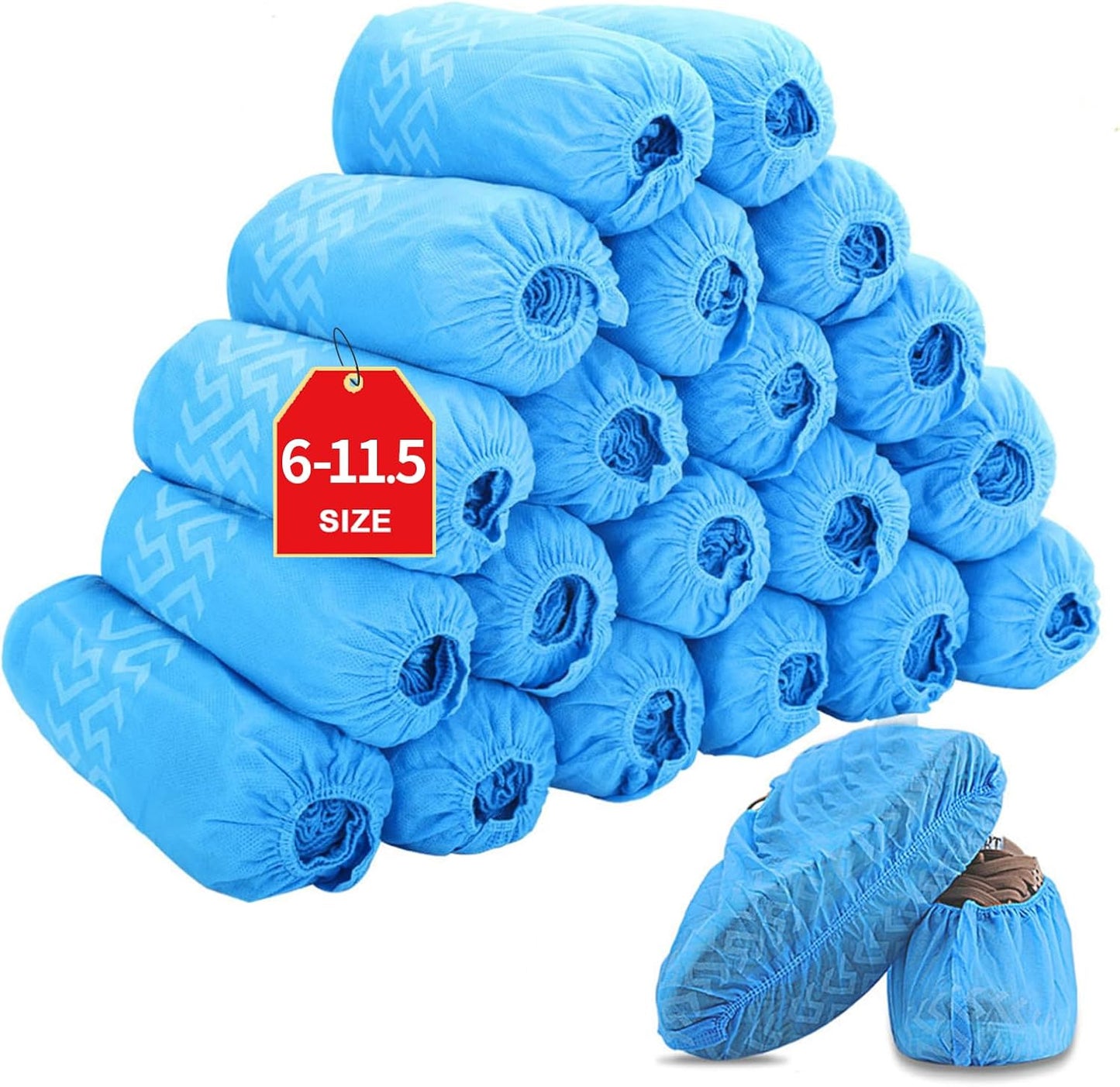 Disposable Shoe Covers, Non-Slip, Durable, Indoor Protect Your Home, Floors and Shoes