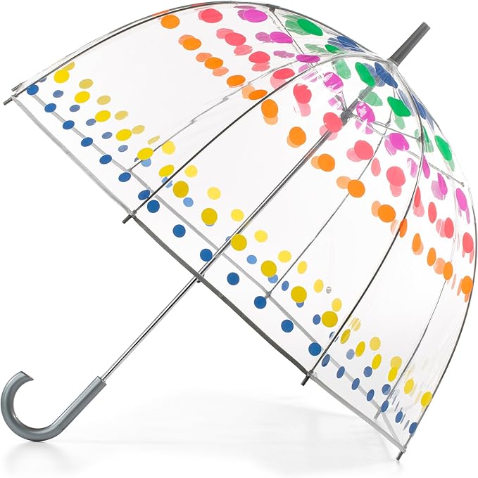 Clear Bubble Umbrella: Lightweight Dome Canopy for Wind and Rain