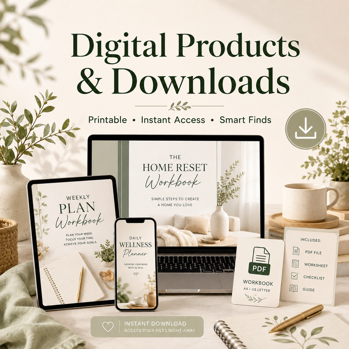 Digital Products & Downloads