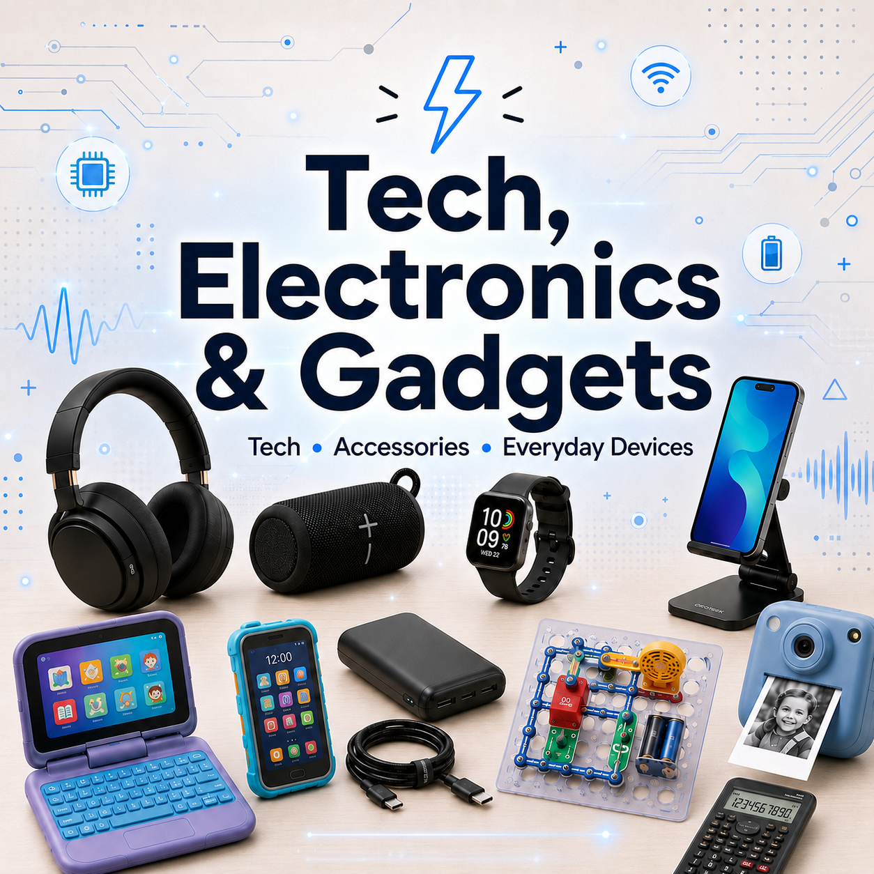 Tech, Electronics & Gadgets