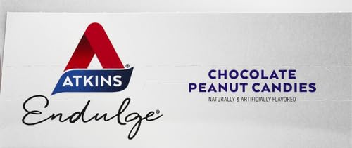 20-Count Chocolate Peanut Candies, Dessert Favorite, 0g Sugar