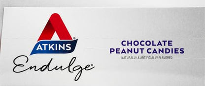 20-Count Chocolate Peanut Candies, Dessert Favorite, 0g Sugar