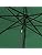 9ft Navy & White Scallop Crank Umbrella