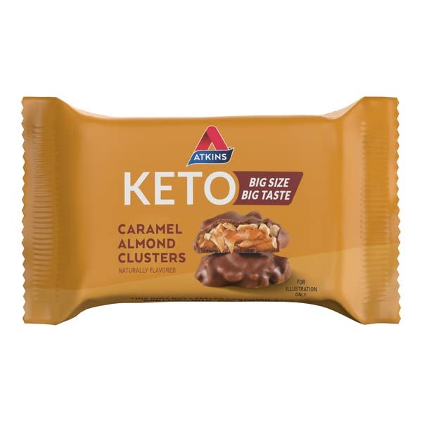 20-Count Caramel Almond Clusters – Gluten-Free, Keto-Friendly