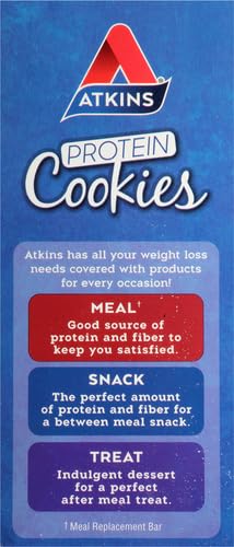 Peanut Butter High-Protein Cookies – Keto-Friendly, 3g Net Carbs, 1g Sugar, Low-Carb Snacks (4 Count)