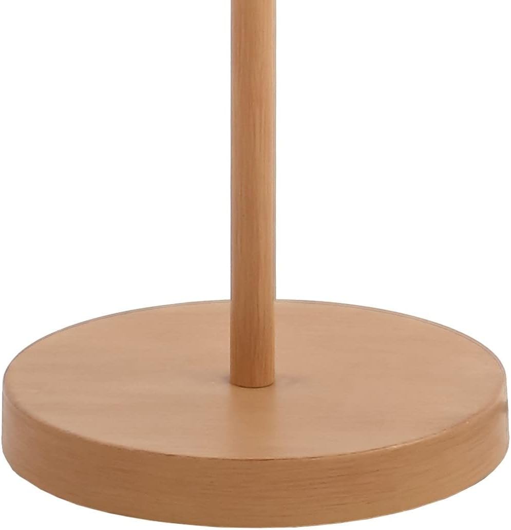 61" Coastal Bohemian LED Floor Lamp - 2-Light, Pull-Chain, Mid-Century Design