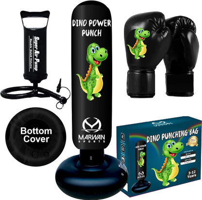 Kids Punching Bag Set Inflatable